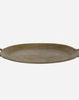 Oval Tray | Antique Brass Finish