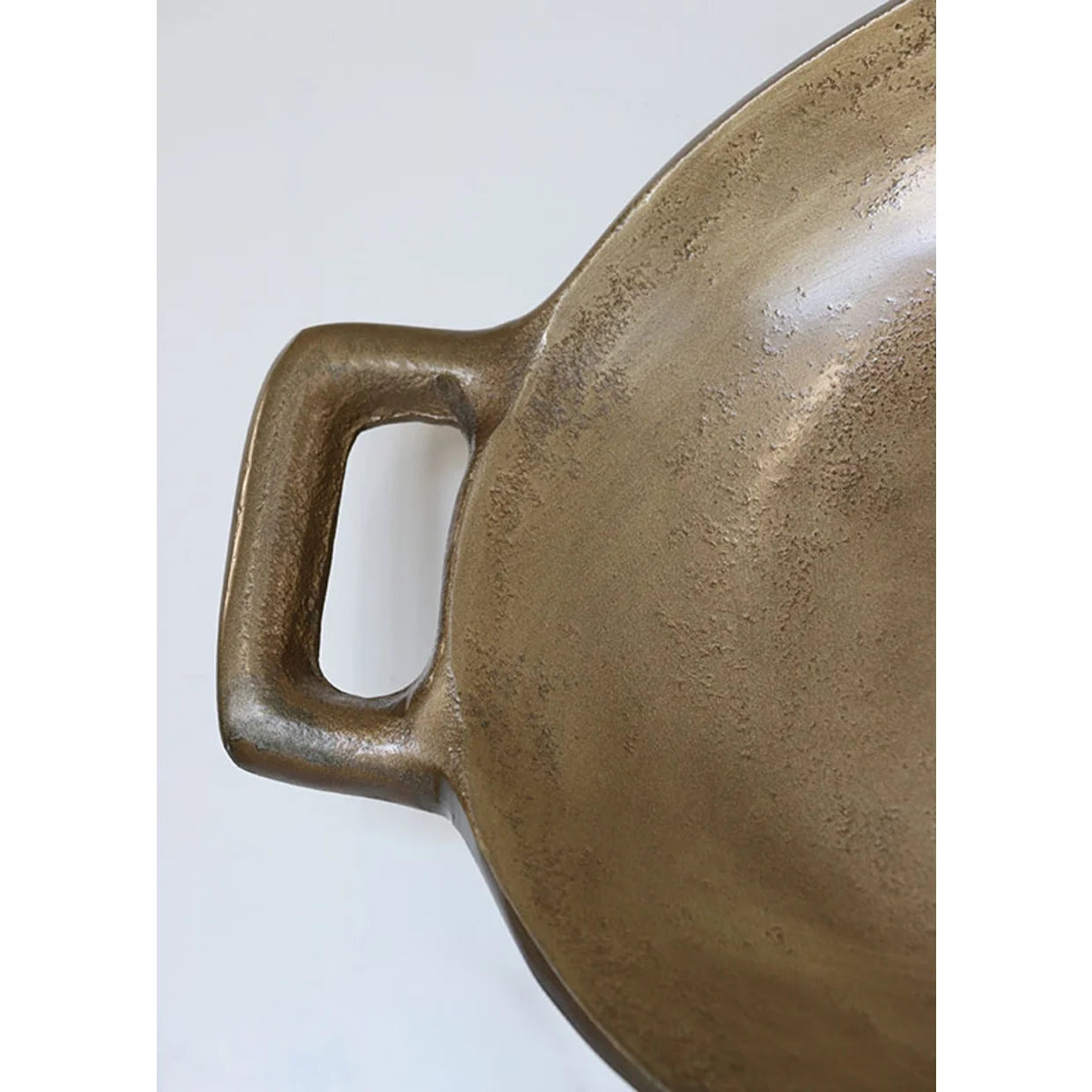 Oval Tray | Antique Brass Finish