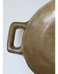Oval Tray | Antique Brass Finish