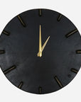 Liverpool Forged Iron Wall Clock