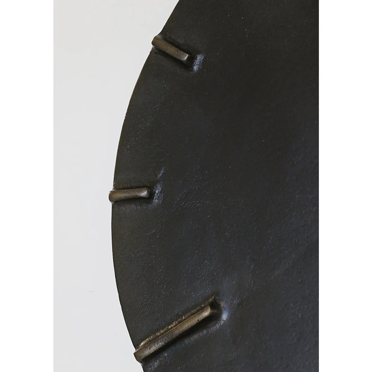 Liverpool Forged Iron Wall Clock