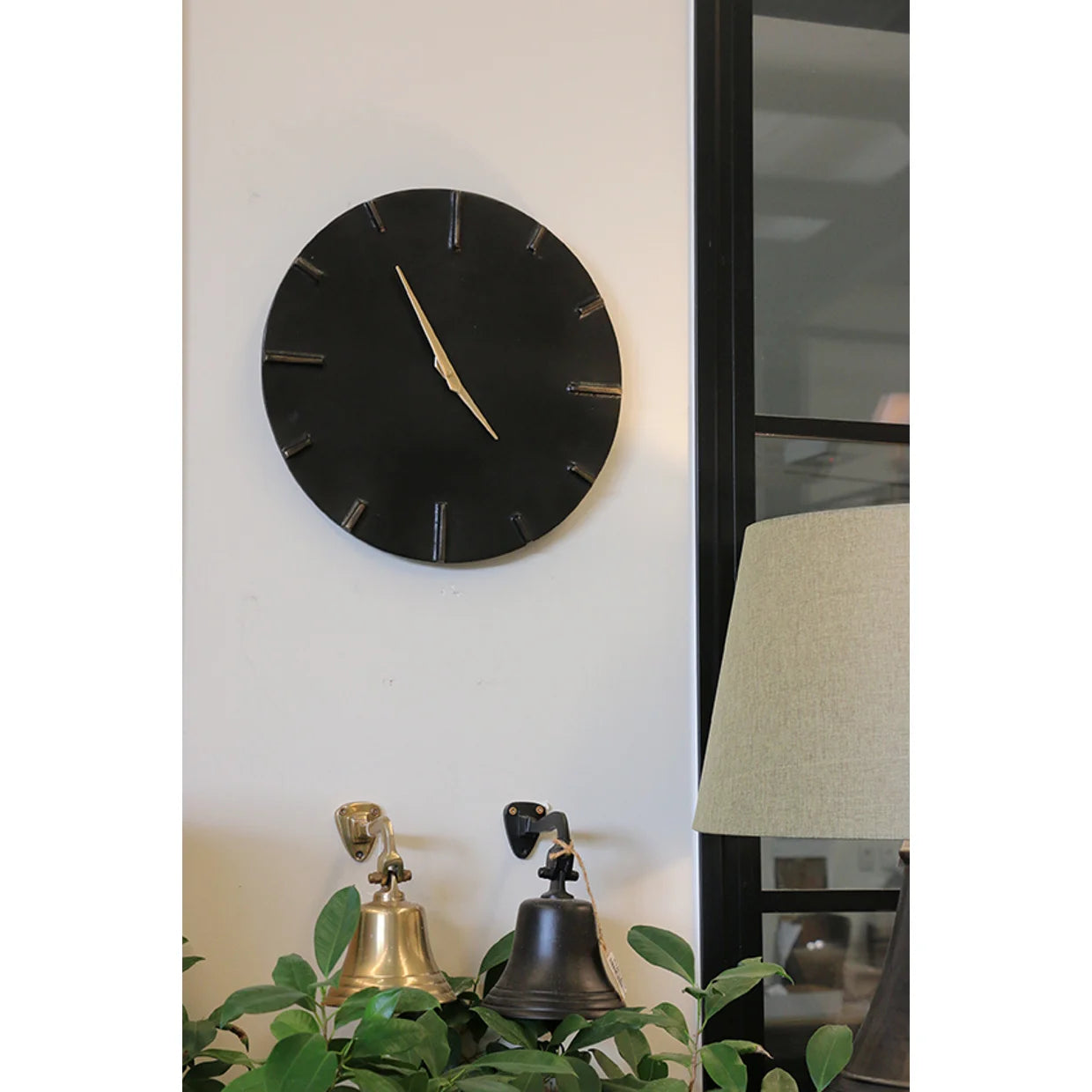 Liverpool Forged Iron Wall Clock