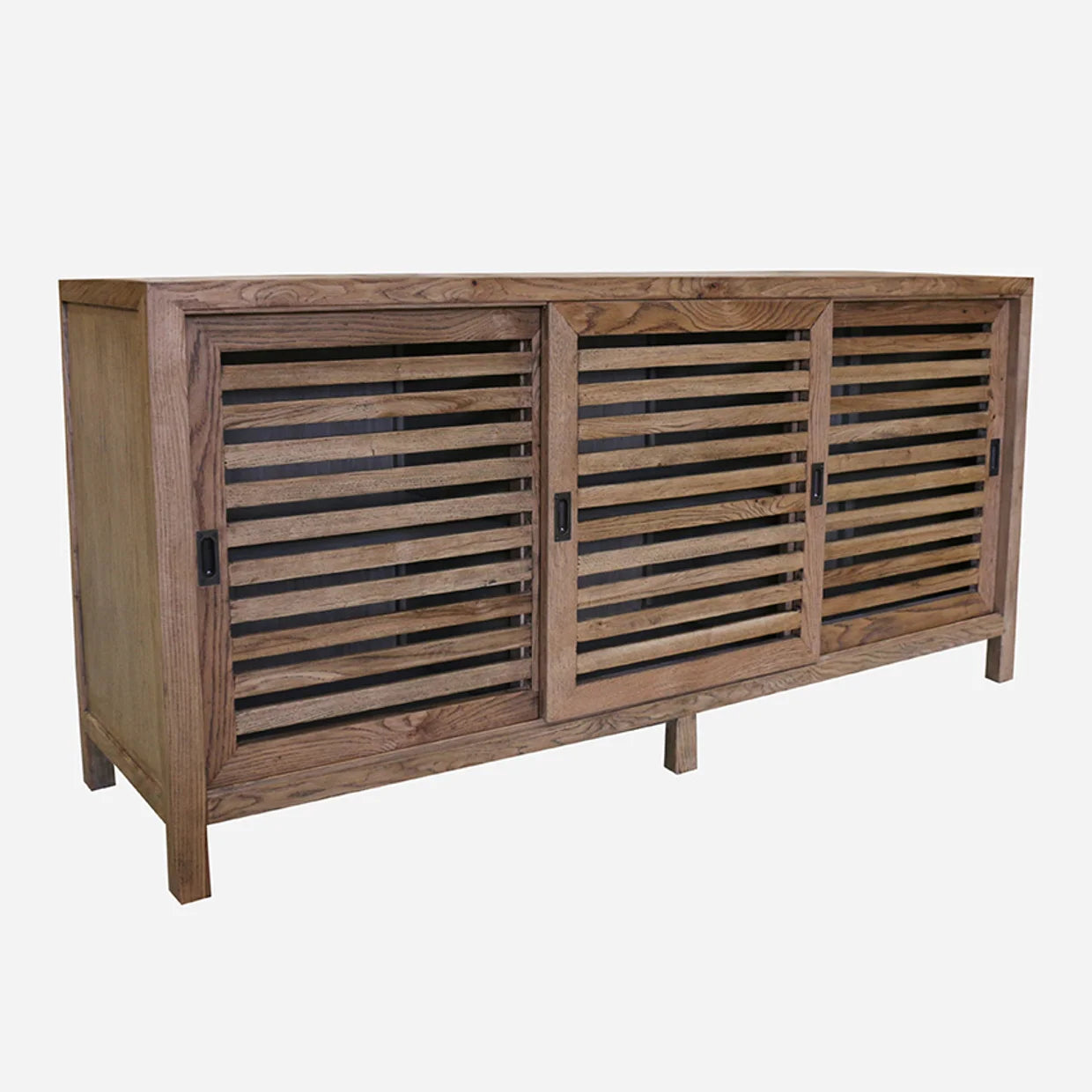 CAPE COD NATURAL SIDEBOARD WITH 3 SHUTTER DOORS