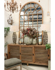 CAPE COD NATURAL SIDEBOARD WITH 3 SHUTTER DOORS