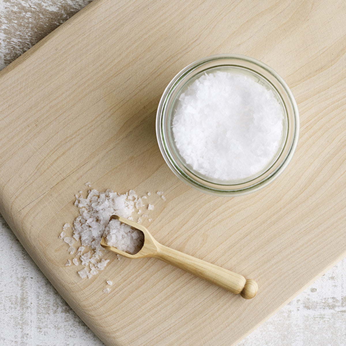 French Boxwood Flaky Salt Scoop