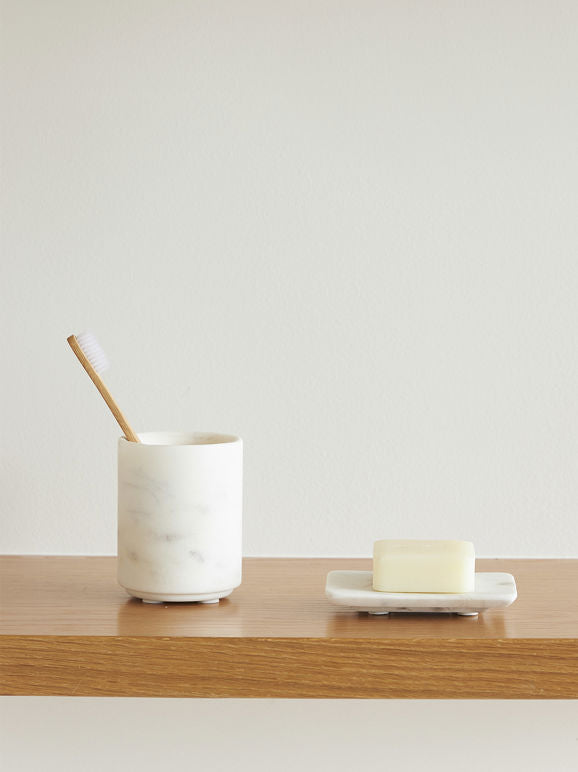 Marble Rectangle Soap Dish