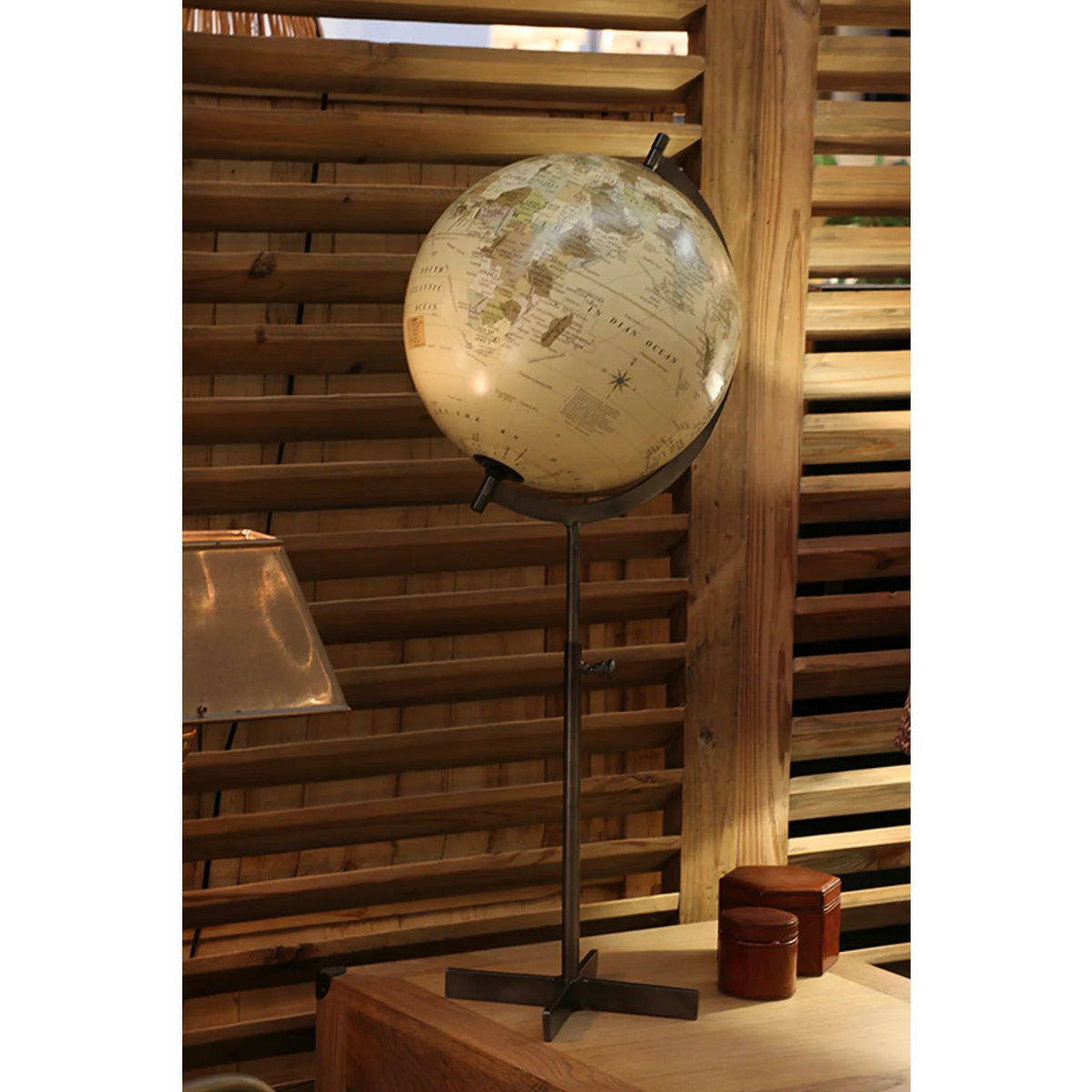 World Globe on Stand