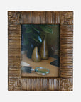 Woven Photo Frame in Walnut
