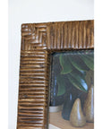 Woven Photo Frame in Walnut