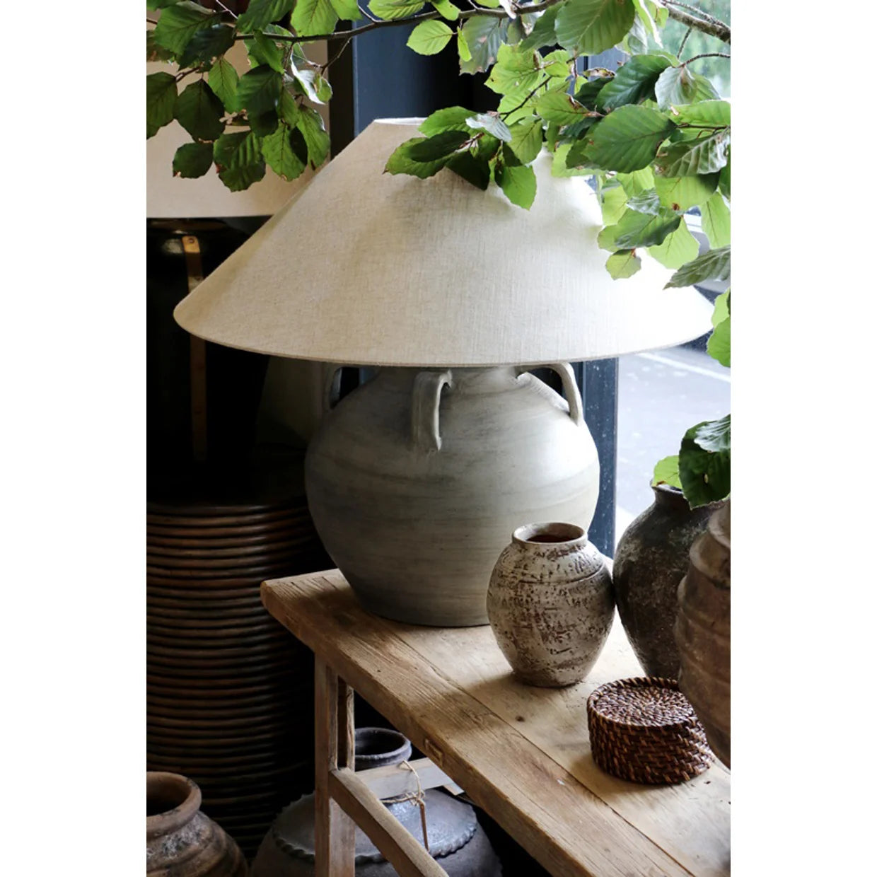 Tuscan Style Sandstone Lamp Base