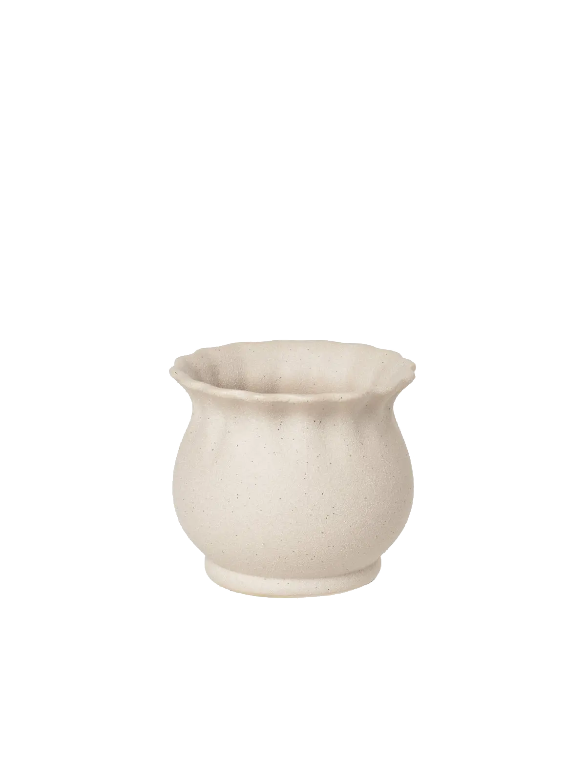 Broste Alexa Grey Sand Flowerpot CC Interiors